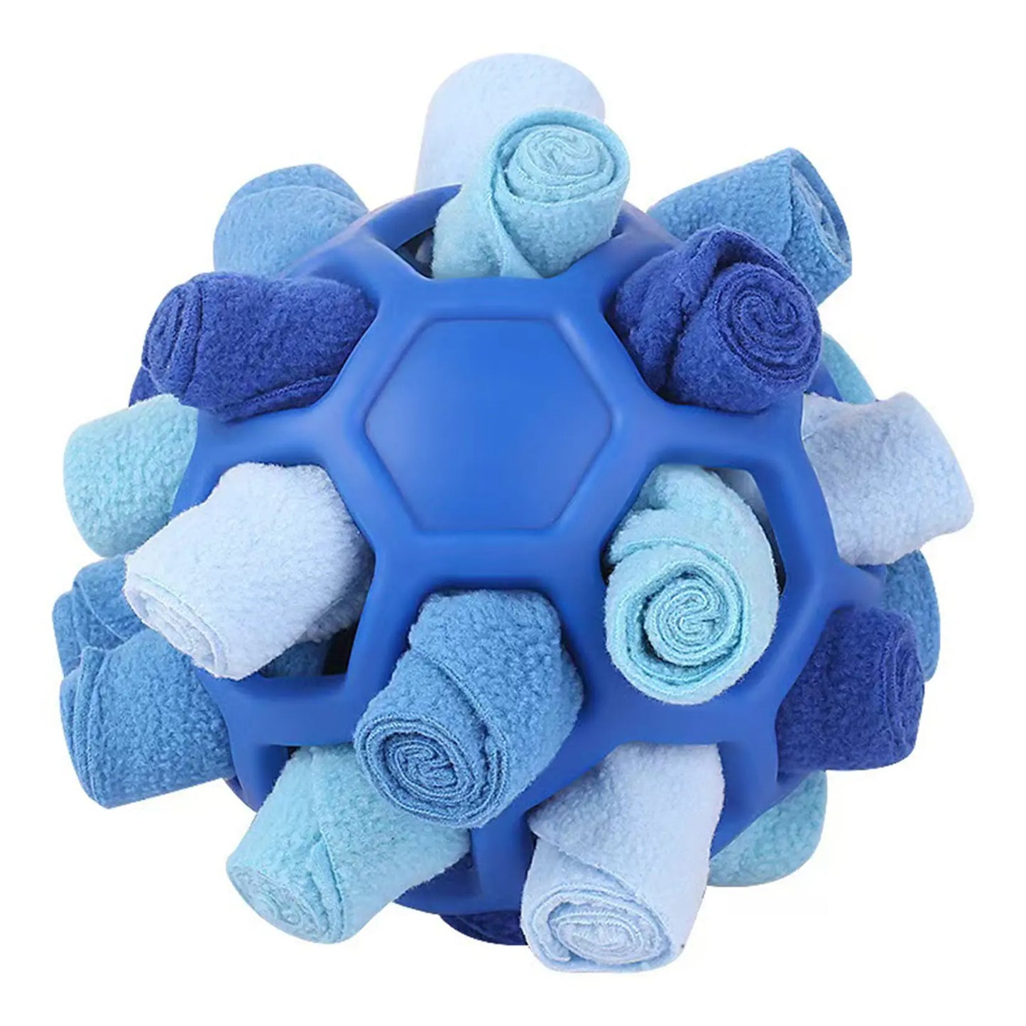 Gift for Pets, Dog Snuffle Ball Toy - Calming Puzzle Game for Small Dogs, Slow Feeder Snack Dispenser, Anxiety Relief & Mental Stimulation, Velvet Scented Hide & Seek Treat Ball,Ball Puzzle, Native Hidden Toy, Pet Snuffle Ball,