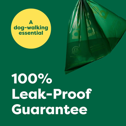 Earth Rated Dog Poop Bag Holder, 1 Dispenser and 900 Bags, Unscented | Durable and Guaranteed Leakproof Poop Bags
