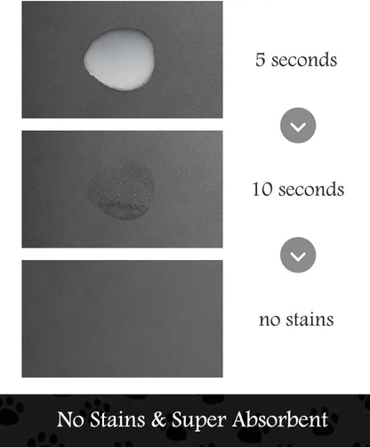 【Newyear2026】Pet Feeding Mat-Absorbent Dog Mat for Food and Water Bowl-No Stains Quick Dry Dog Water Dispenser Mat-Dog Accessories Pet Supplies-Dog Water Bowl for Messy Drinkers