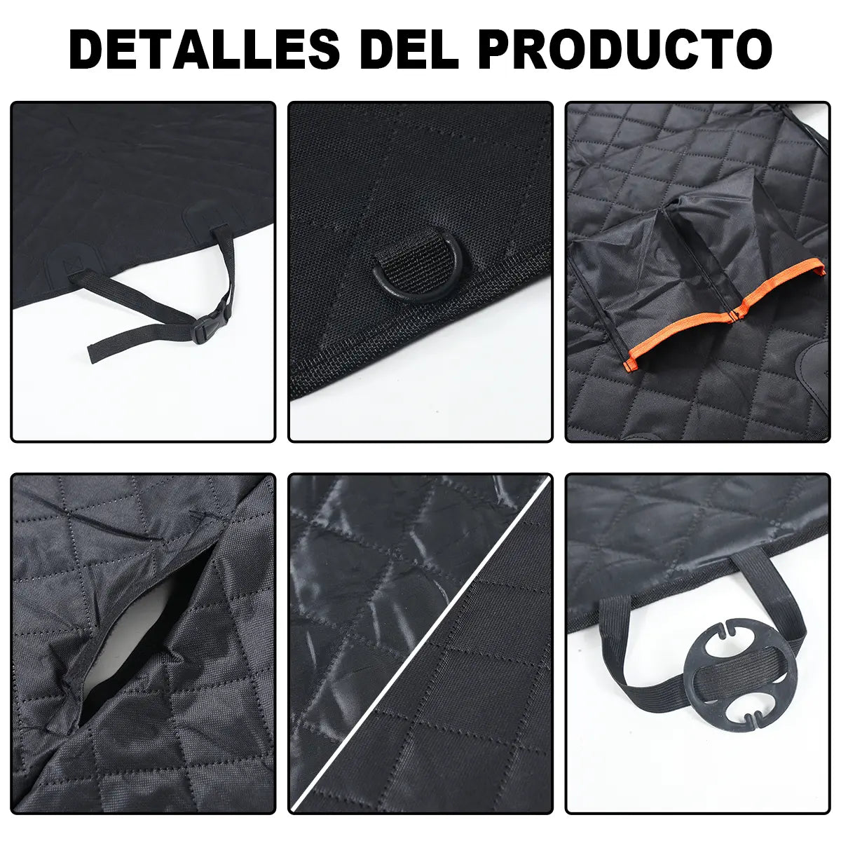 Dog Car Hammock Rear Seat Cover - Waterproof, Heavy-Duty, Scratch-Proof, Nonslip, Soft Auto & Car Interior Accessory for Trucks, Suvs | Waterproof Seat Covers, Backseat Protector, Auto Accessories