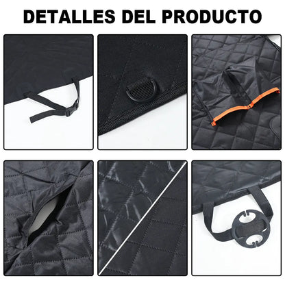 Dog Car Hammock Rear Seat Cover - Waterproof, Heavy-Duty, Scratch-Proof, Nonslip, Soft Auto & Car Interior Accessory for Trucks, Suvs | Waterproof Seat Covers, Backseat Protector, Auto Accessories