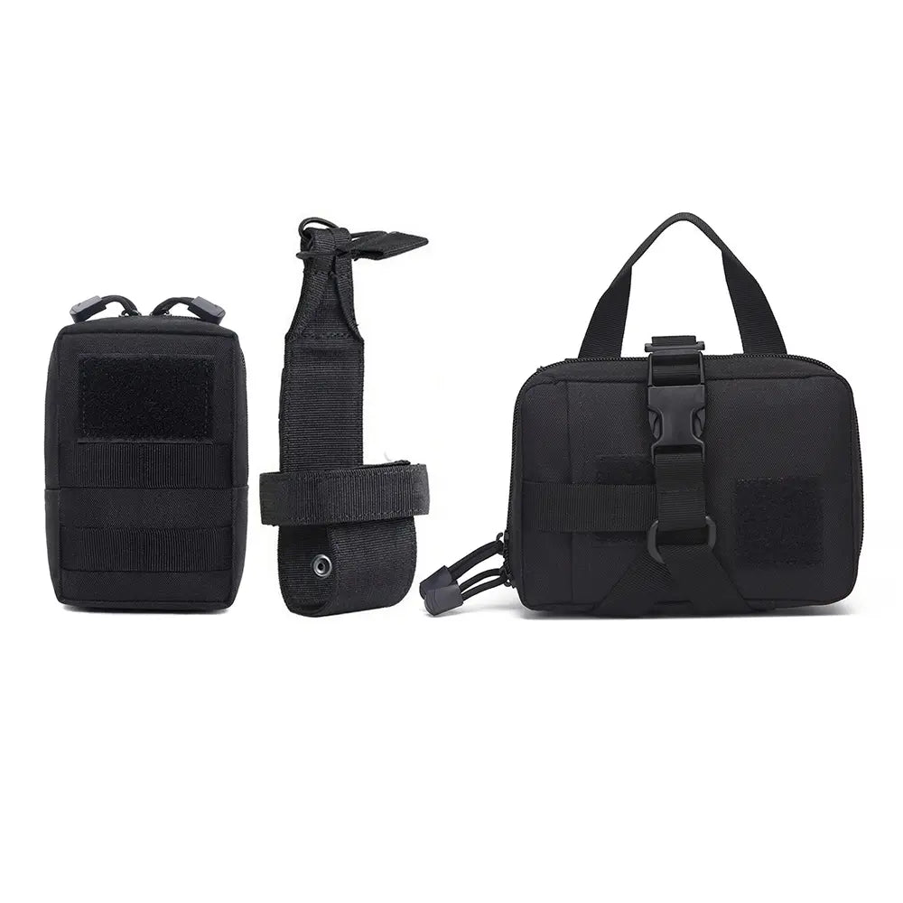 3 Pcs Dog Tactical Bags Molle Pouches for Dog Vest Harness #Summerwins #Dealsforyoudays Multi-Purpose Military Nylon Waist Pack Utility Bag Detachable Patches Pouches