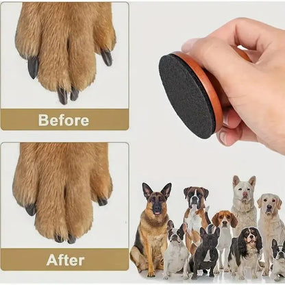 Pawsitive Calm Nail Grinder for Dogs & Cats – Anxiety-Free Grooming Tool with Multi-Surface Scratch Pad, Silent Filing Technology
