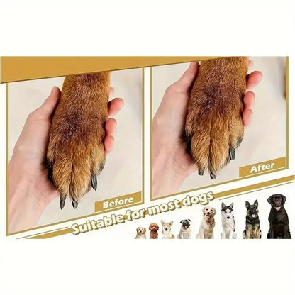 Pawsitive Calm Nail Grinder for Dogs & Cats – Anxiety-Free Grooming Tool with Multi-Surface Scratch Pad, Silent Filing Technology
