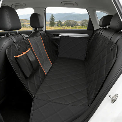 Dog Car Hammock Rear Seat Cover - Waterproof, Heavy-Duty, Scratch-Proof, Nonslip, Soft Auto & Car Interior Accessory for Trucks, Suvs | Waterproof Seat Covers, Backseat Protector, Auto Accessories